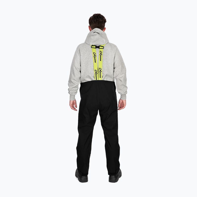 Pantaloni da pesca Matrix Ultra-Light Salopettes neri 2