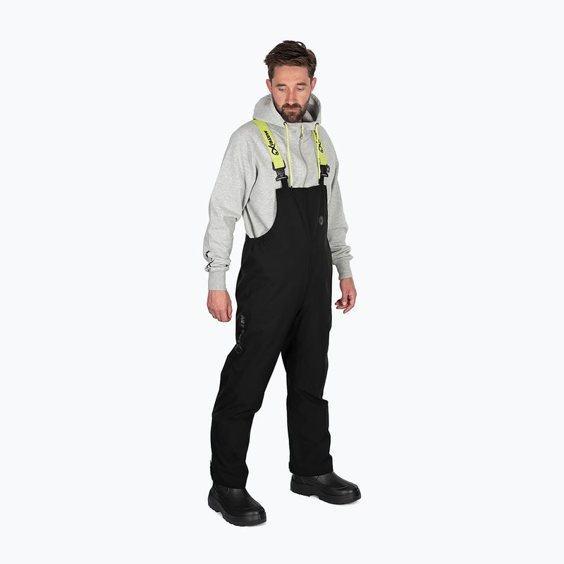 Pantaloni da pesca Matrix Ultra-Light Salopettes neri 3