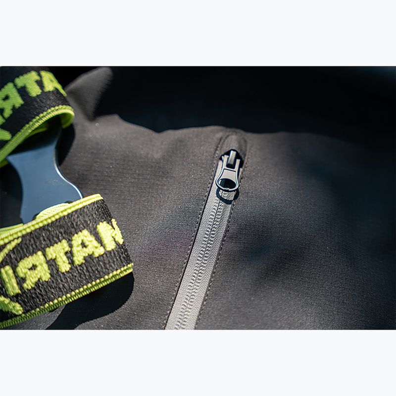 Pantaloni da pesca Matrix Ultra-Light Salopettes neri 11
