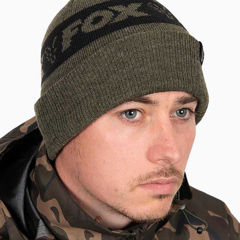 Fox International Collection berretto invernale verde/nero