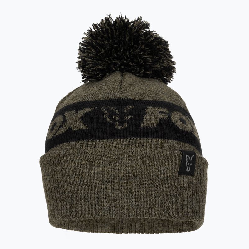 Cappello invernale Fox International Collection Bobble verde/nero 2