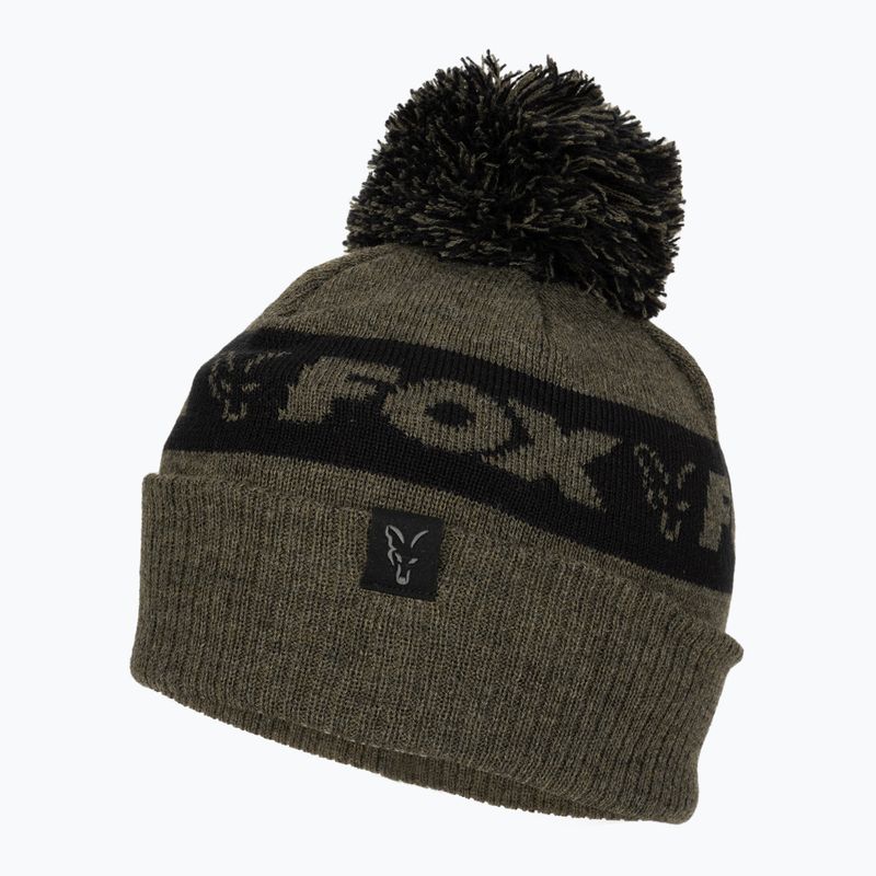 Cappello invernale Fox International Collection Bobble verde/nero 3