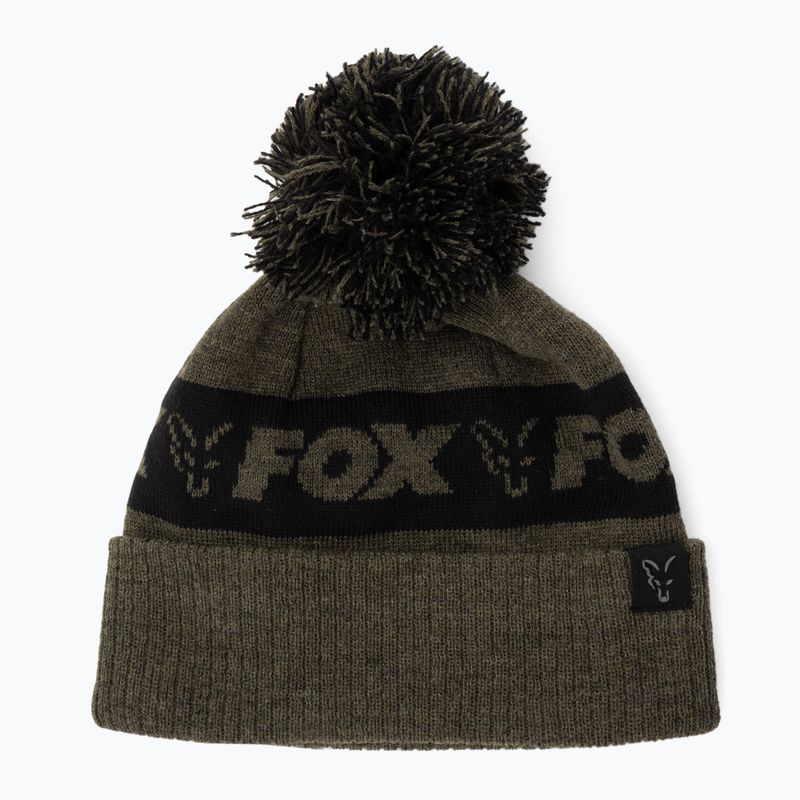 Cappello invernale Fox International Collection Bobble verde/nero 5