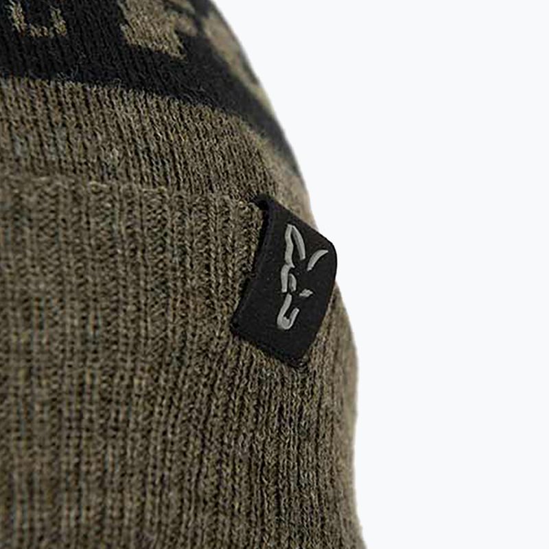 Cappello invernale Fox International Collection Bobble verde/nero 8