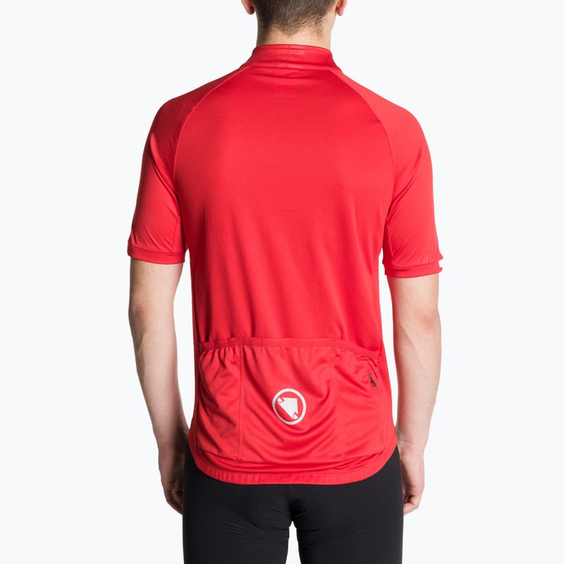 Maglia da ciclismo da uomo Endura Xtract II rosso 2