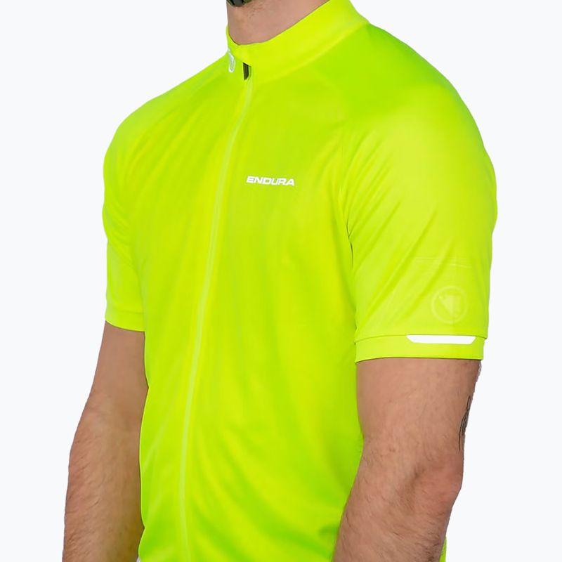 Maglia da ciclismo da uomo Endura Xtract II giallo hi-viz 2