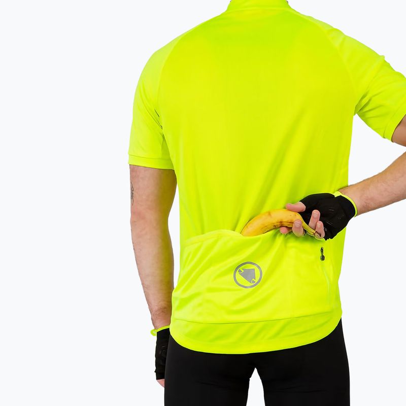 Maglia da ciclismo da uomo Endura Xtract II giallo hi-viz 3