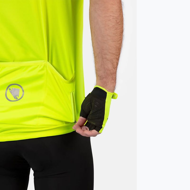 Maglia da ciclismo da uomo Endura Xtract II giallo hi-viz 4