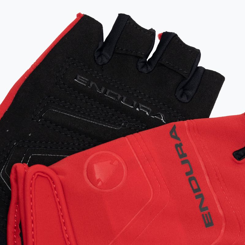 Guanti da ciclismo da uomo Endura Xtract rosso 4