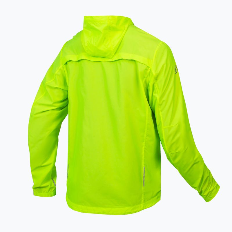Giacca da ciclismo da uomo Endura Hummvee Windshell giallo hi-viz 4