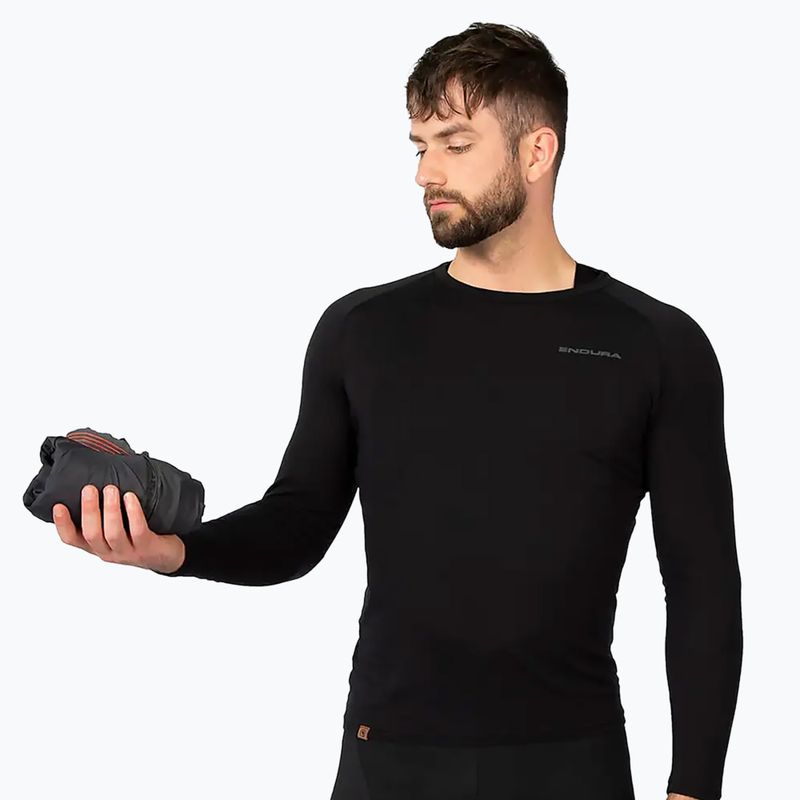 Pantaloni da ciclismo da uomo Endura GV500 Waterproof antracite 7