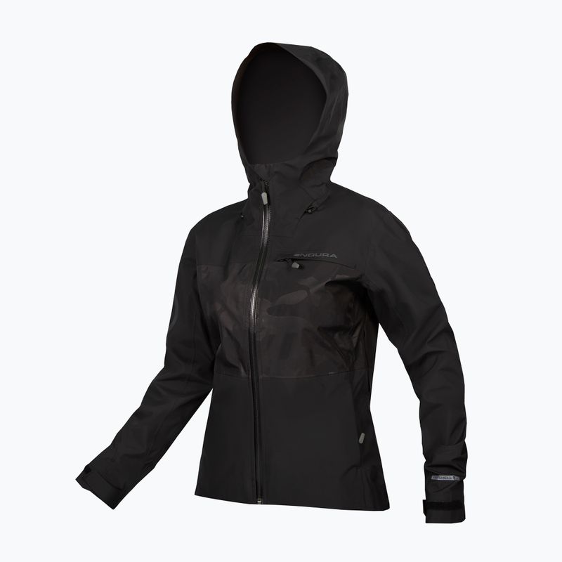 Giacca da ciclismo da donna Endura Singletrack II impermeabile nero 4