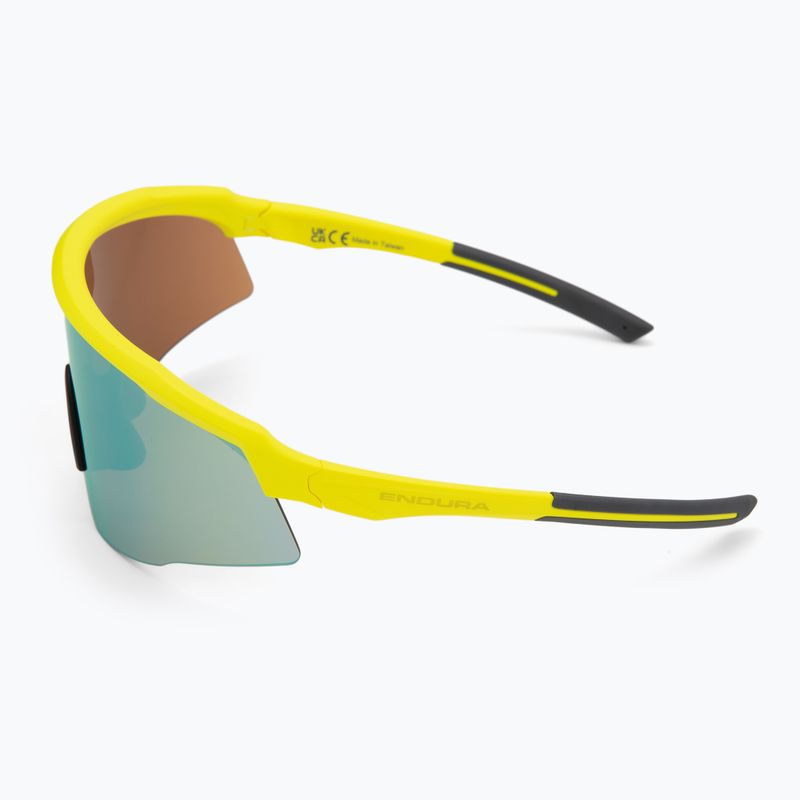 Occhiali da sole Endura Shumba II 3+0+0 hi-viz yellow/smoke tint/full gold mirror 5