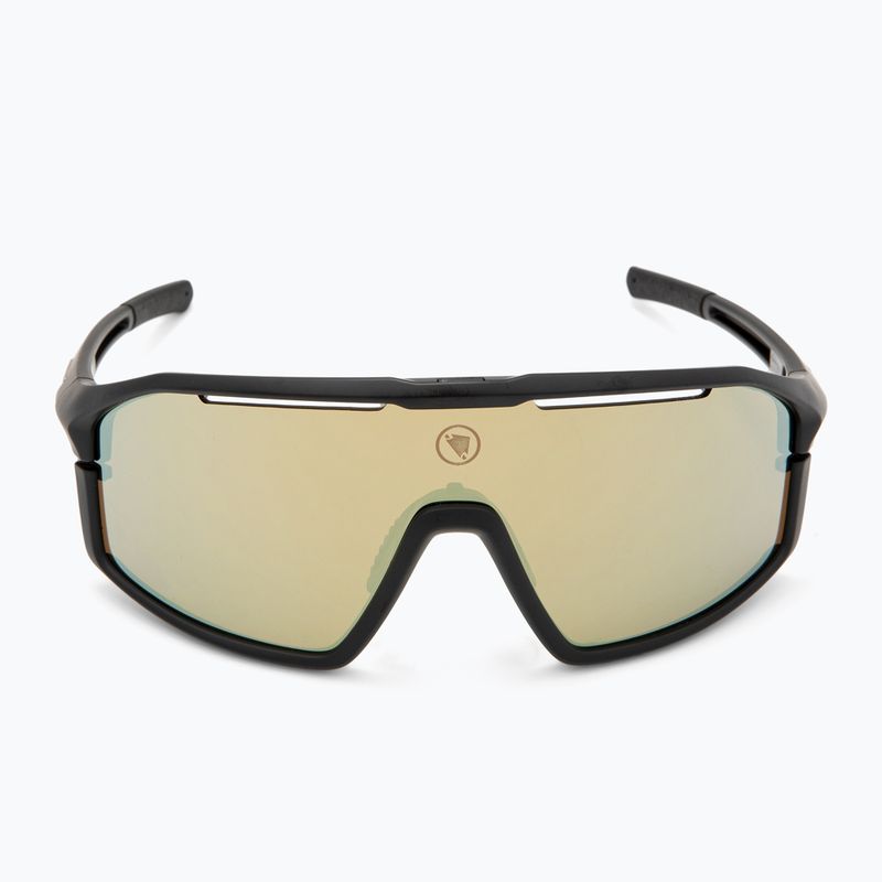 Occhiali da sole Endura Dorado II 3+1+1 nero opaco / tinta fumo / oro pieno a specchio 4