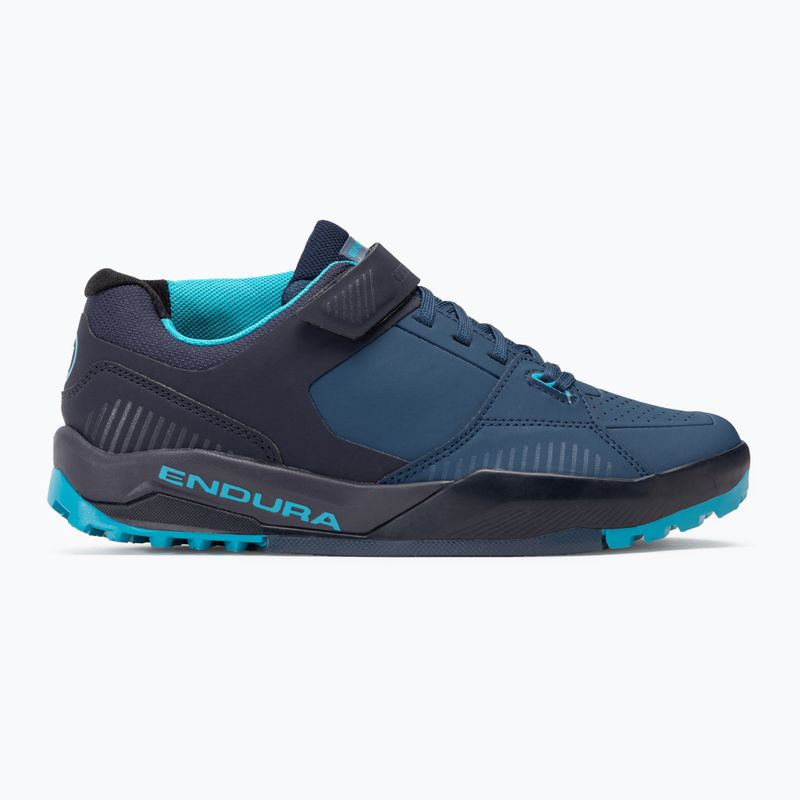 Scarpe da ciclismo con piattaforma da uomo Endura MT500 Burner Flat navy 2