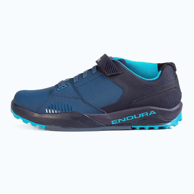 Scarpe da ciclismo con piattaforma da uomo Endura MT500 Burner Flat navy 9