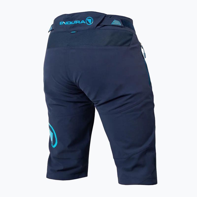 Pantaloncini da ciclismo Endura MT500 Burner Short da uomo blu inchiostro 2