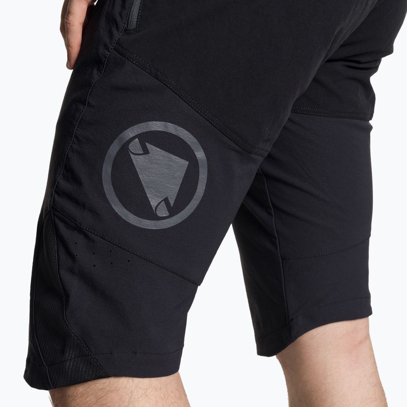 Pantaloncini da ciclismo Endura MT500 Burner Short da uomo, nero 3