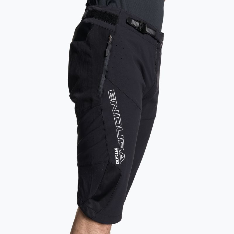 Pantaloncini da ciclismo Endura MT500 Burner Short da uomo, nero 4