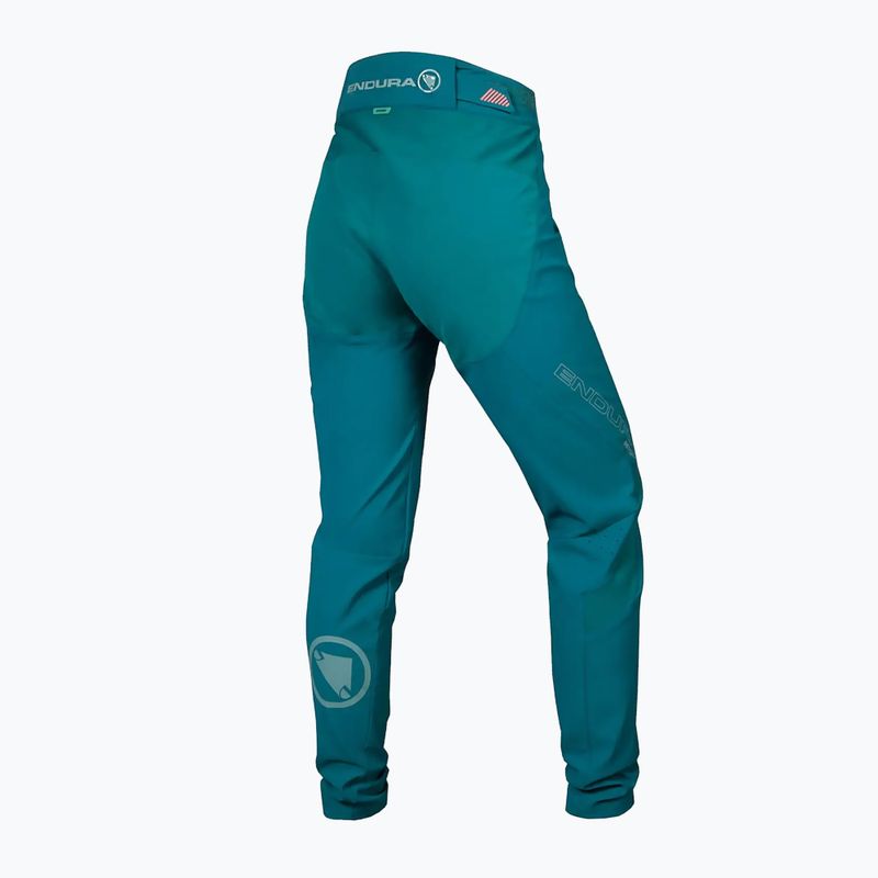 Pantaloni da ciclismo da donna Endura MT500 Burner verde abete rosso 2