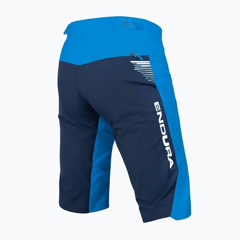 Pantaloncini da ciclismo Endura Singletrack Lite Short Std blu elettrico da uomo 6