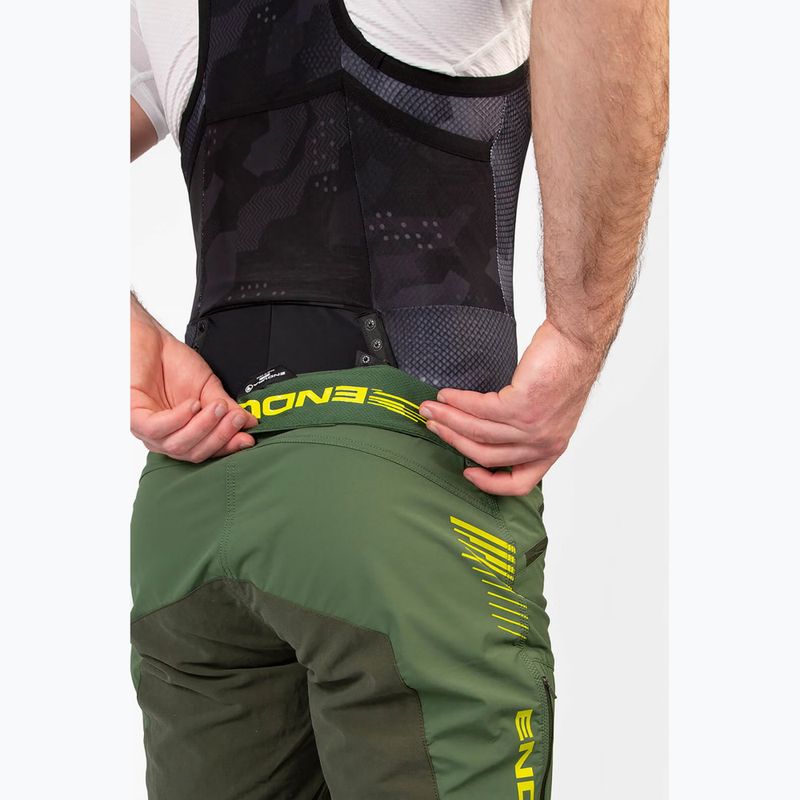 Pantaloncini Endura Singletrack Liner da uomo, nero 7