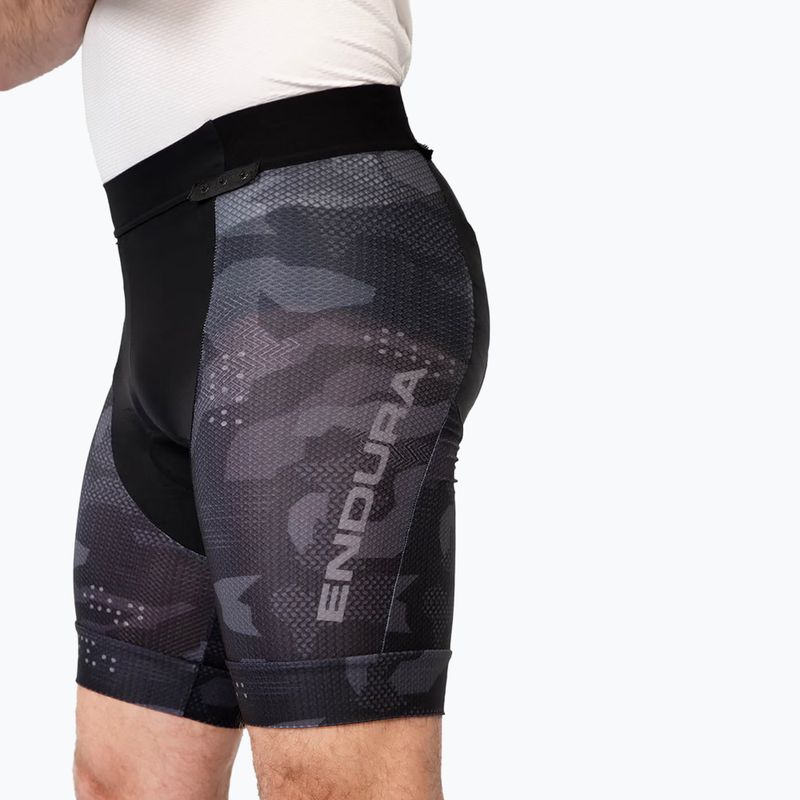 Pantaloncini Endura Singletrack Liner da uomo, nero 3