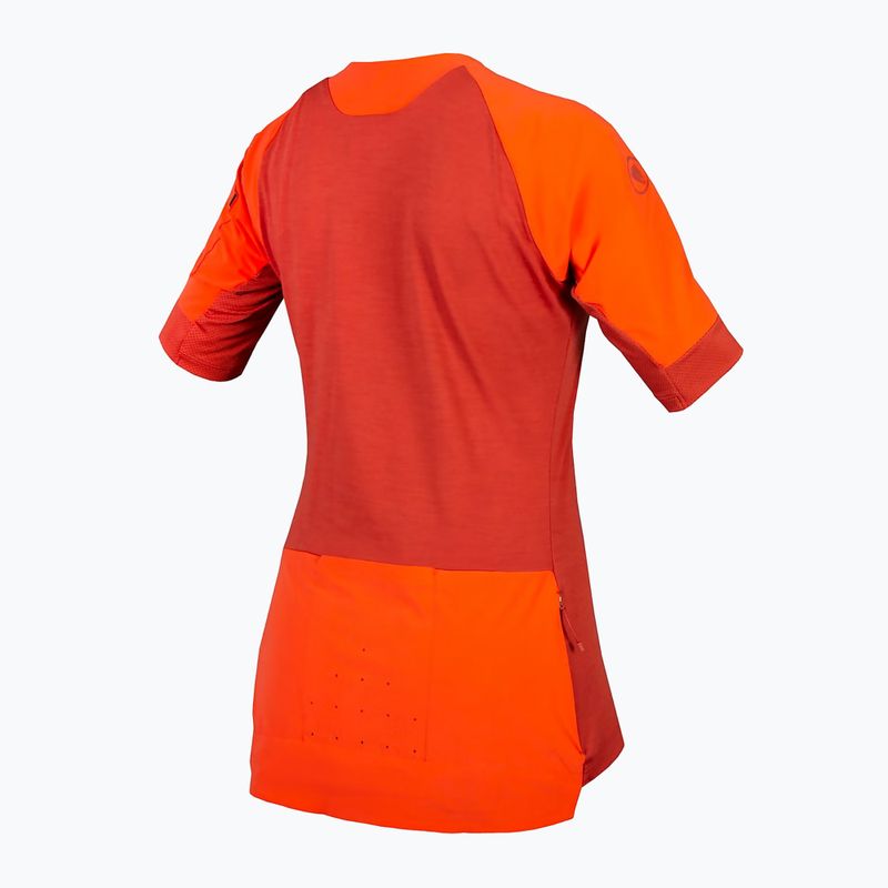 Maglia da ciclismo da donna Endura GV500 S/S Cayenne 8