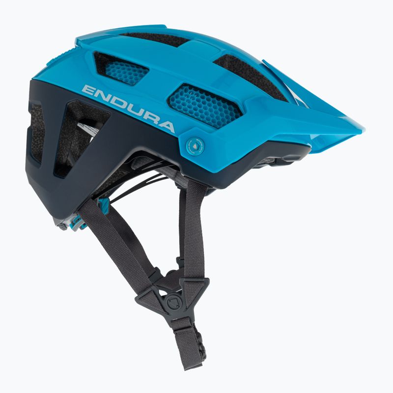 Casco da bici Endura Singletrack MIPS blu elettrico 4