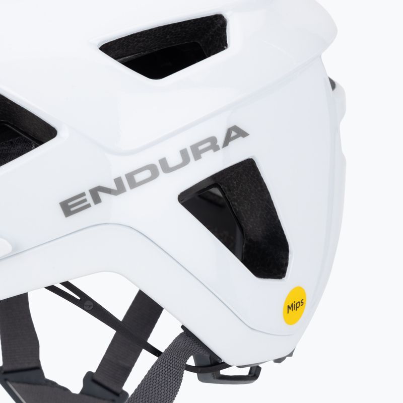 Casco da bicicletta Endura Hummvee Plus MIPS bianco 7