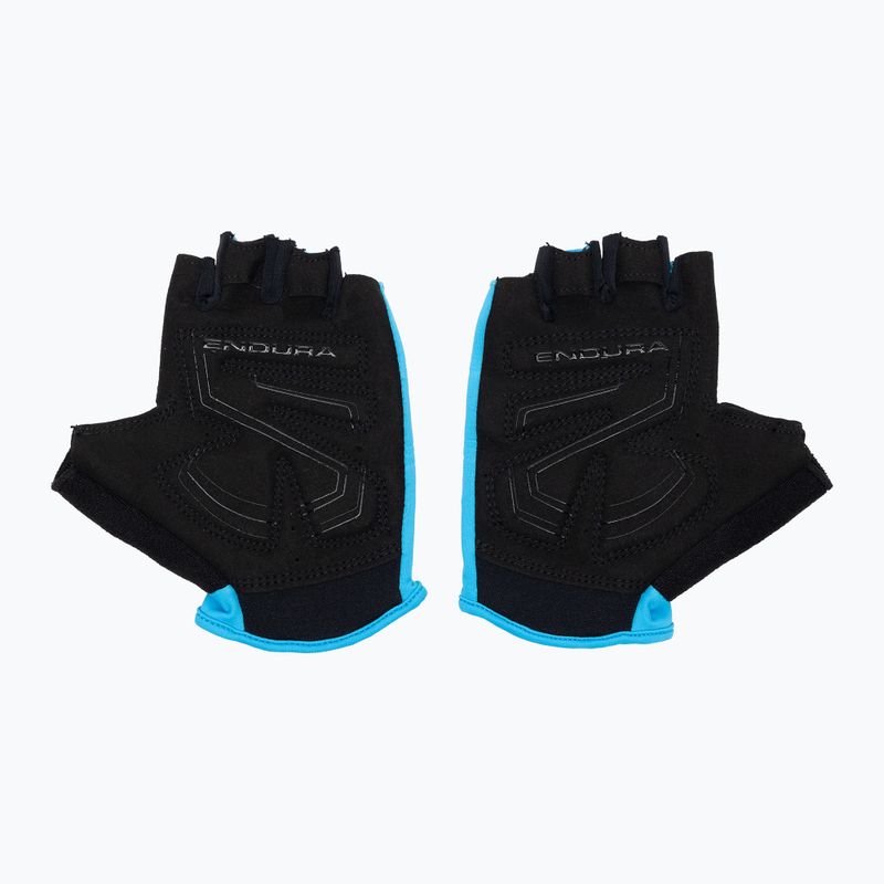 Guanti da ciclismo da uomo Endura Xtract hi-viz blu 2