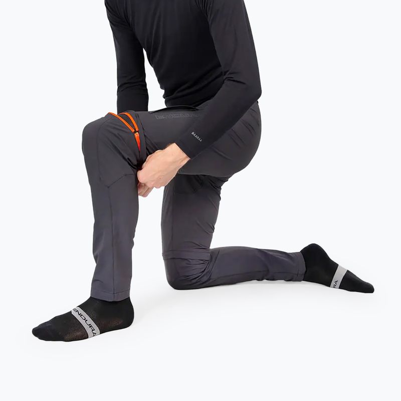 Pantaloni da ciclismo da uomo Endura GV500 Zip Off nero 7