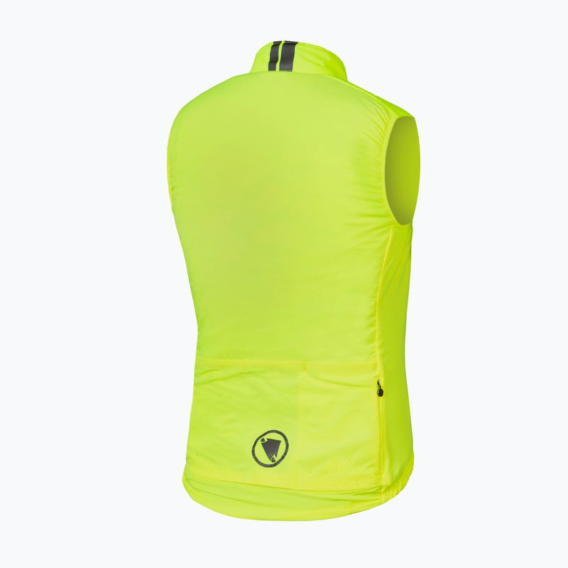 Gilet da bici Endura Pro PrimaLoft hi-viz da uomo, giallo 2