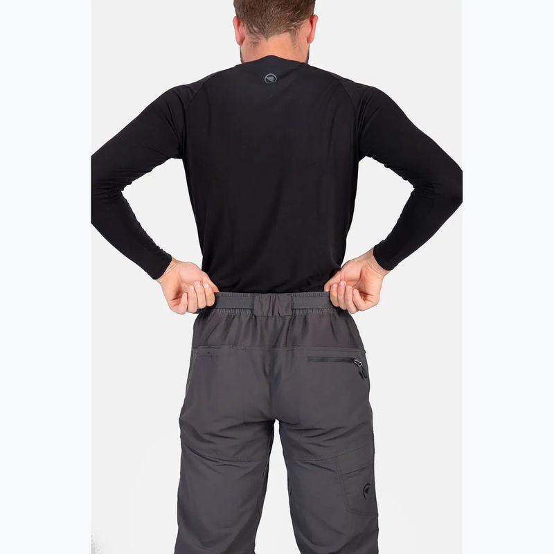 Pantaloni da ciclismo da uomo Endura Hummvee grigio 4