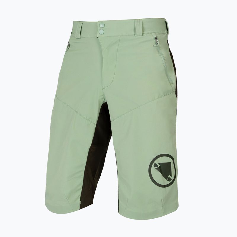 Pantaloncini da ciclismo Endura MT500 Spray da uomo verde bottiglia