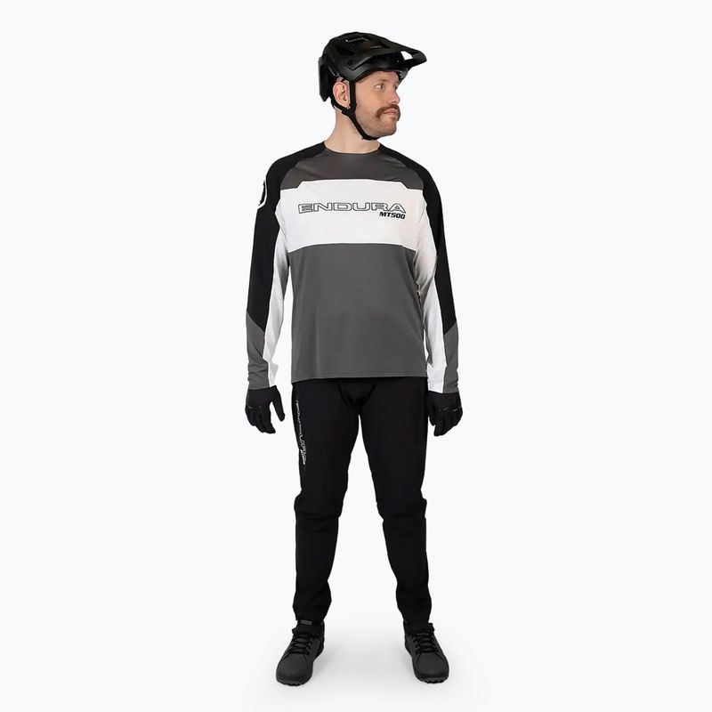 Pantaloni da ciclismo Endura MT500 Burner Lite neri da uomo 2