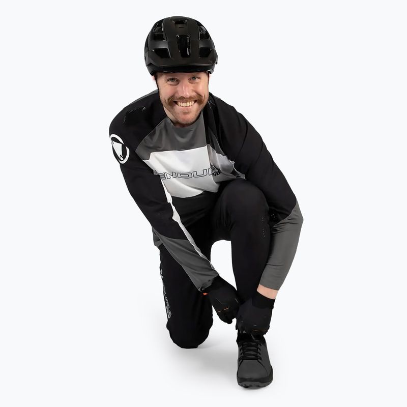 Pantaloni da ciclismo Endura MT500 Burner Lite neri da uomo 4