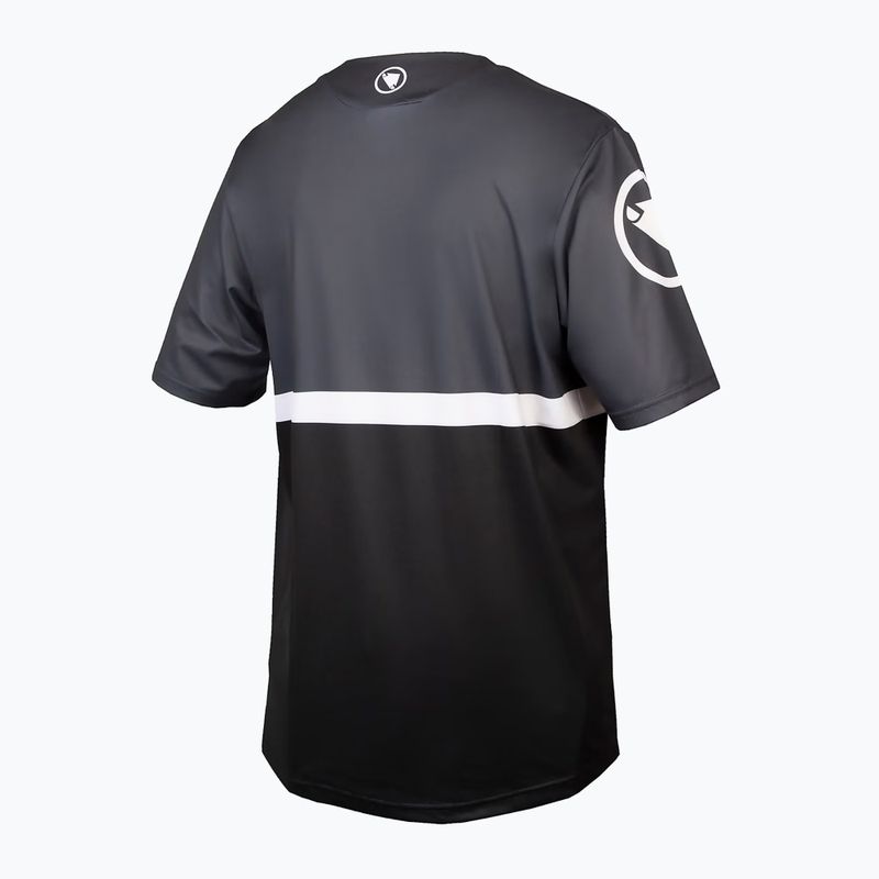 Maglia da ciclismo Endura Singletrack II Core nera da uomo 5