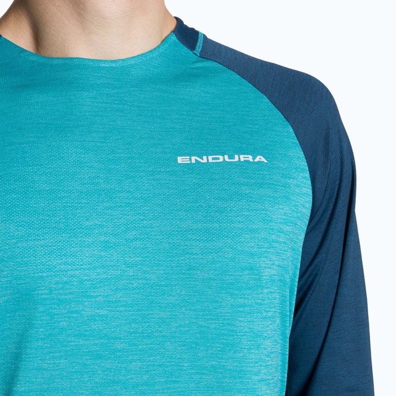 Endura Singletrack atlantic cycling longsleeve da uomo 3