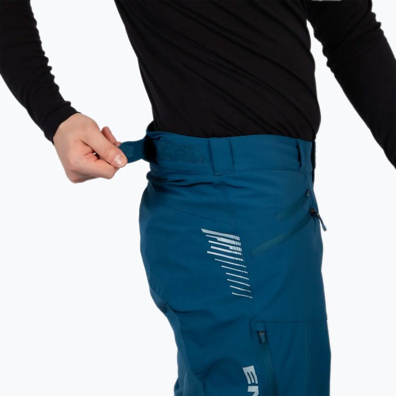 Pantaloncini da ciclismo Endura da uomo Singletrack II Short Blueberry 4