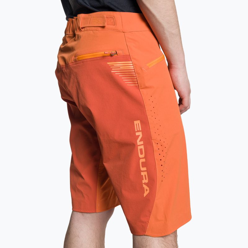 Pantaloncini da ciclismo Endura Singletrack Lite Short Sht harvest da uomo 3