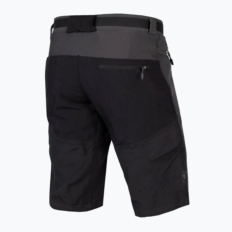 Pantaloncini da ciclismo Endura Hummvee Uomo corti grigio 8