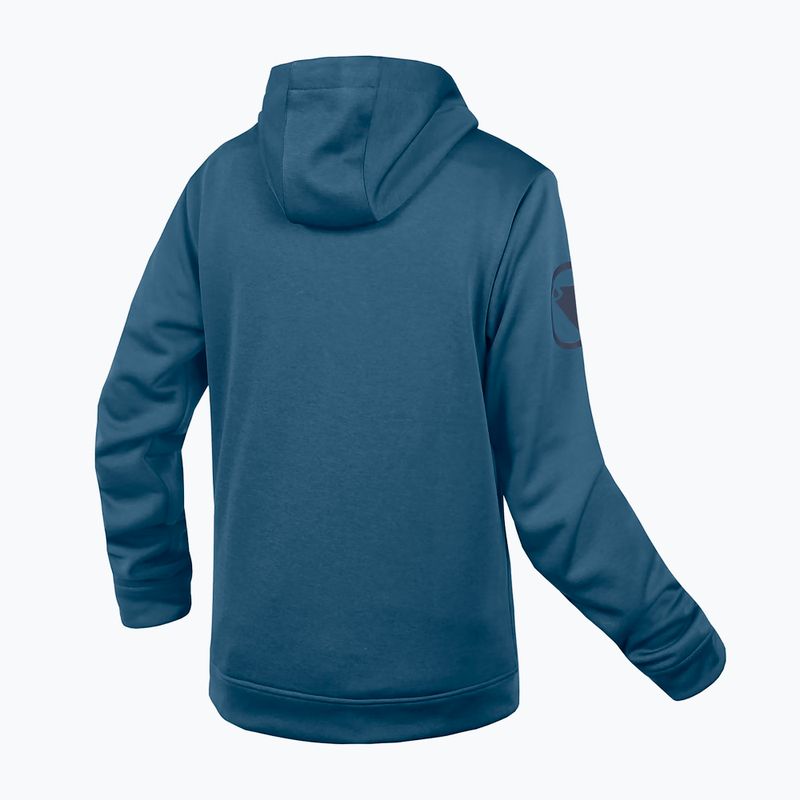 Felpa da ciclismo Endura Hummvee Hoodie bluberry da uomo 6