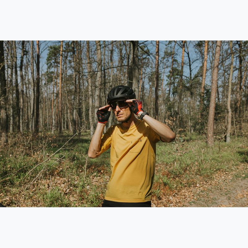 Maglia da ciclismo Endura GV500 Foyle Tech senape da uomo 6