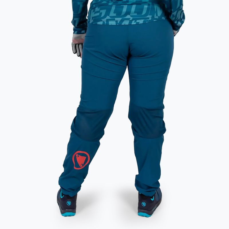 Pantaloni da ciclismo da donna Endura MT500 Burner Lite blueberry 2