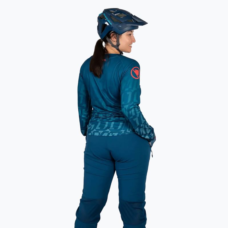 Pantaloni da ciclismo da donna Endura MT500 Burner Lite blueberry 4