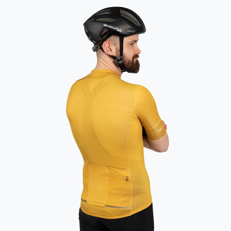 Maglia da ciclismo Endura Pro SL mustard da uomo 3