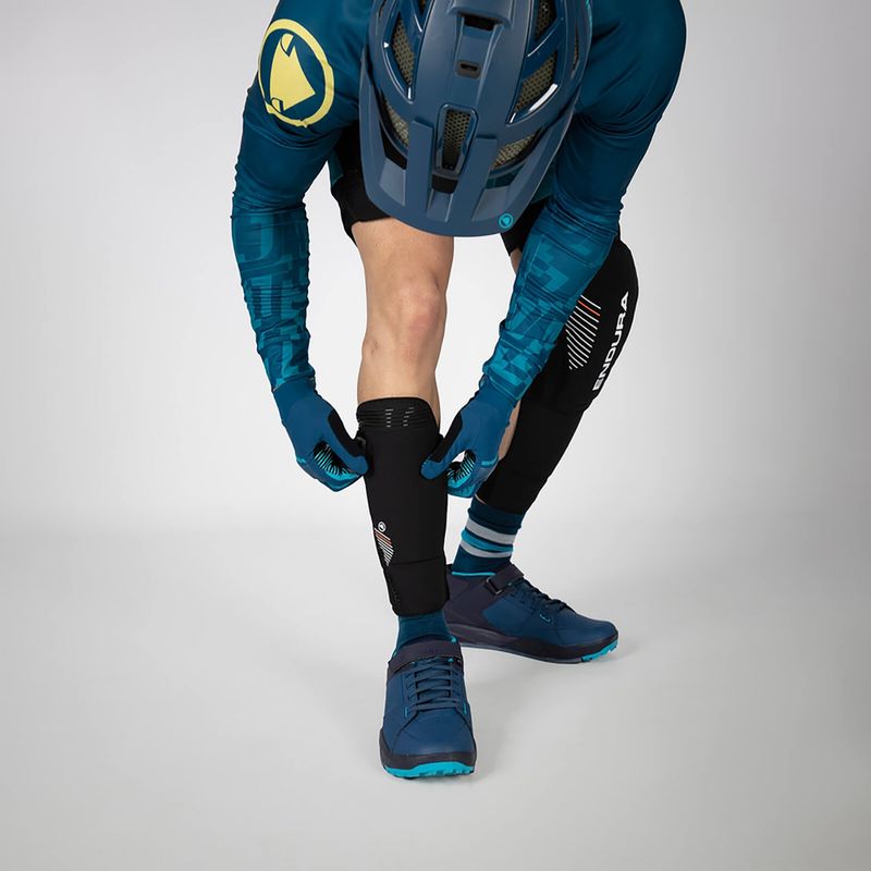 Endura MT500 D3O Shinguard nero per bicicletta 3