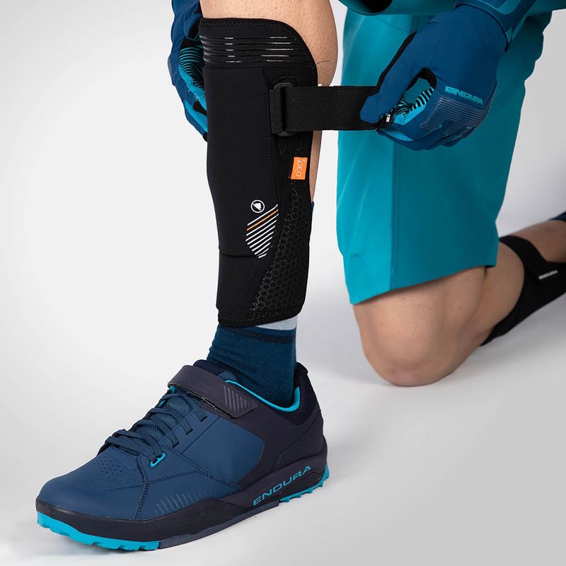 Endura MT500 D3O Shinguard nero per bicicletta 4