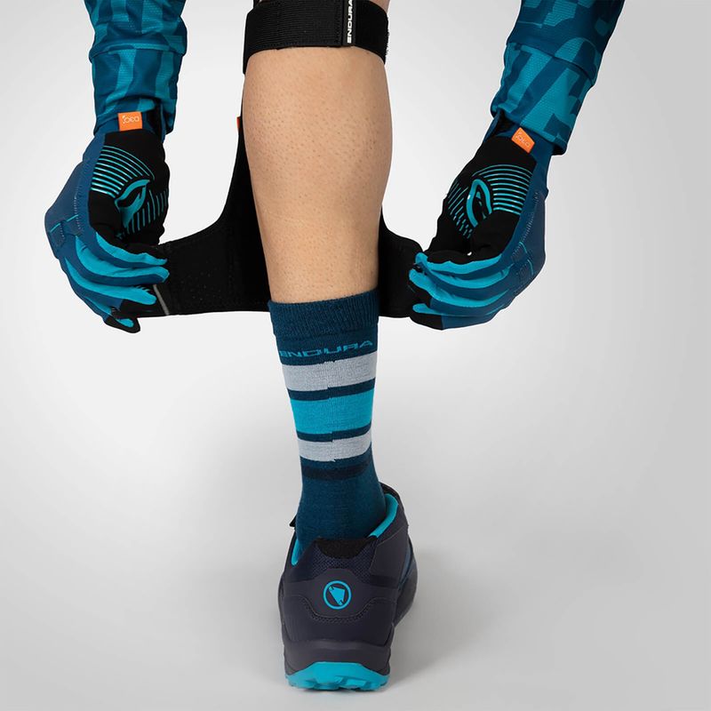 Endura MT500 D3O Shinguard nero per bicicletta 6